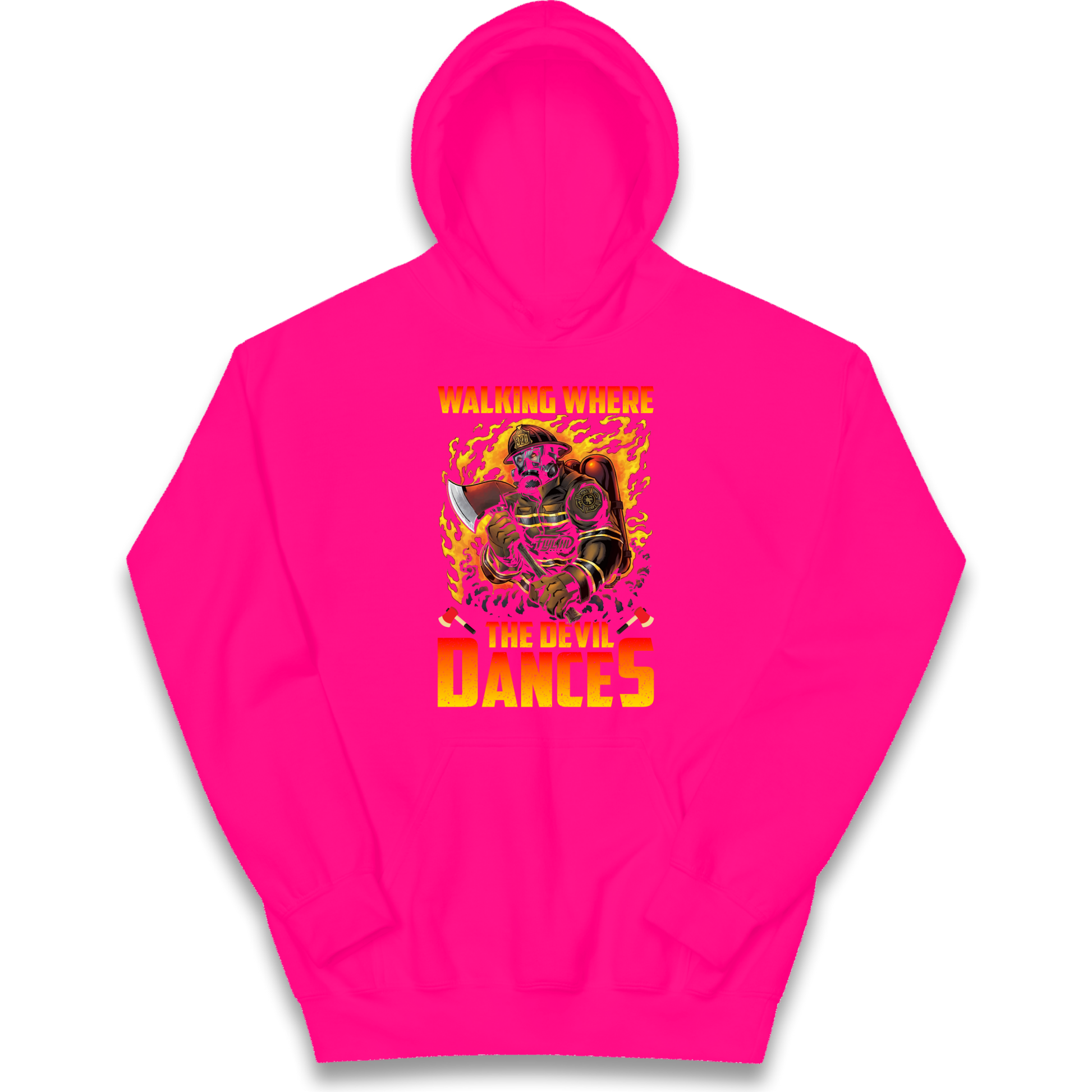 Walking Where The Devil Dances kids hoodie