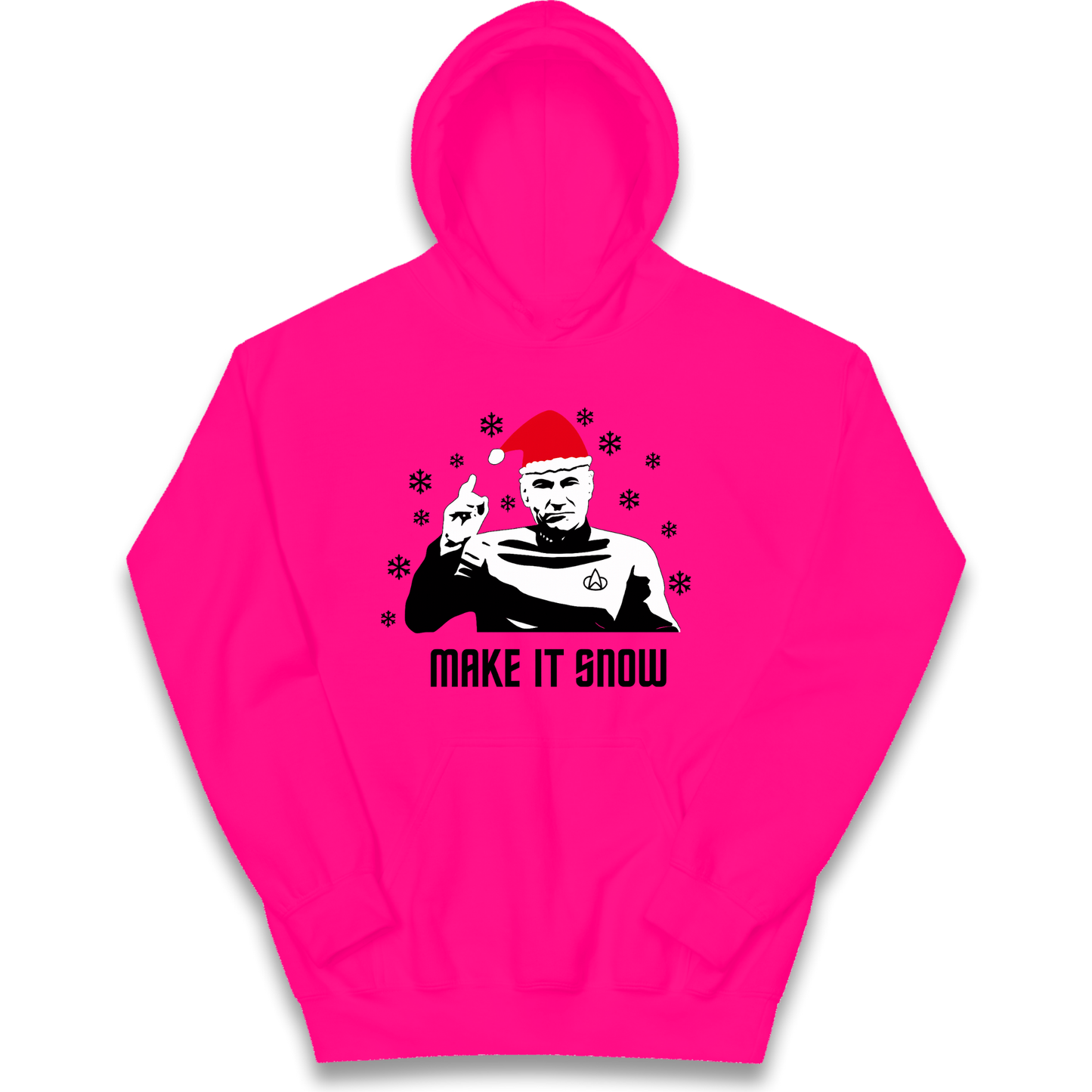 Make It Snow kids hoodie