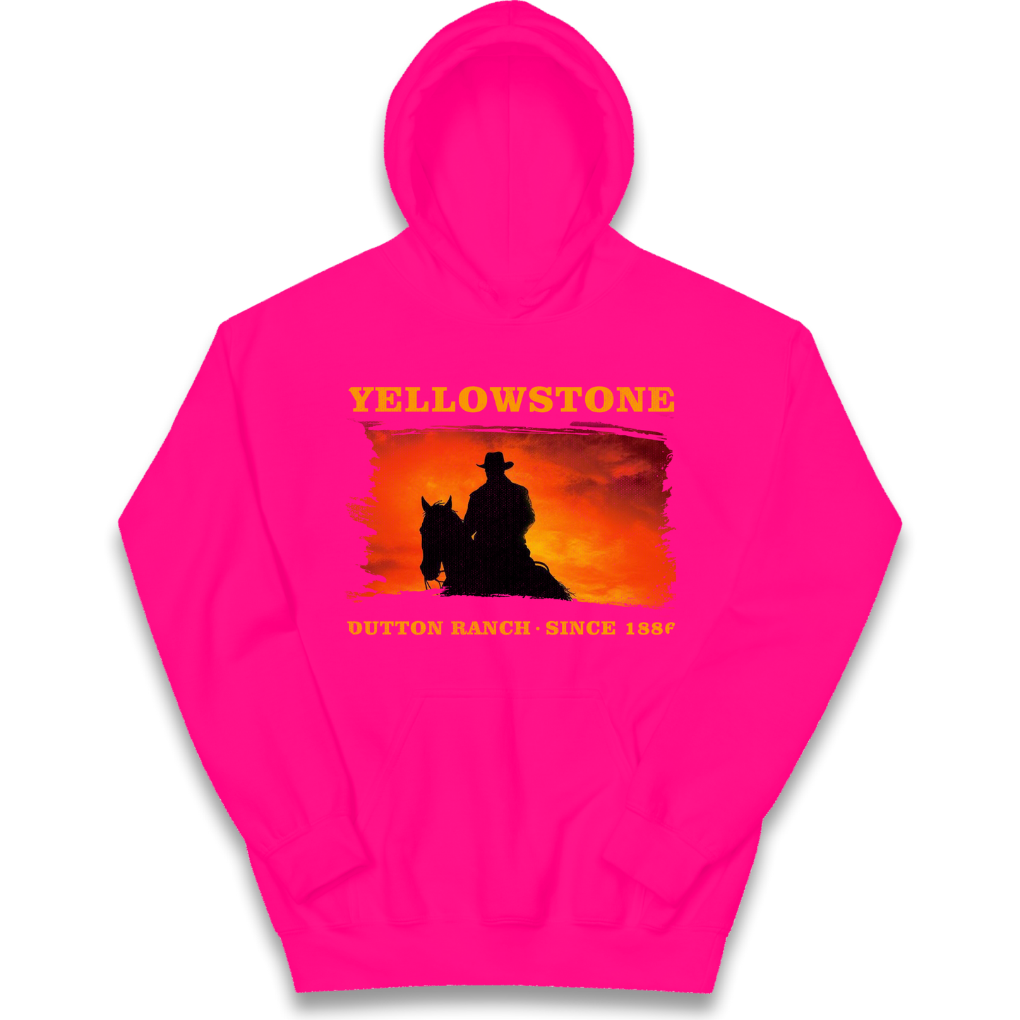 Yellowstone Dutton Ranch Since 1886 kids hoodie