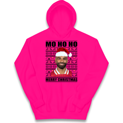 Mo Ho Ho Salah Kids Hoodie