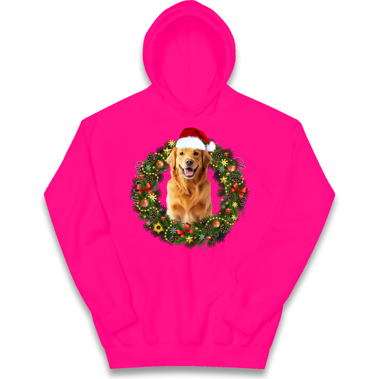 Dog Christmas kids hoodie