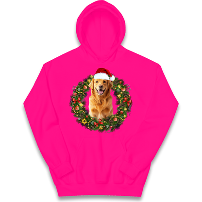 Dog Christmas kids hoodie