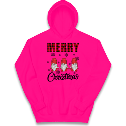 Merry Knomes Christmas Kids Hoodie