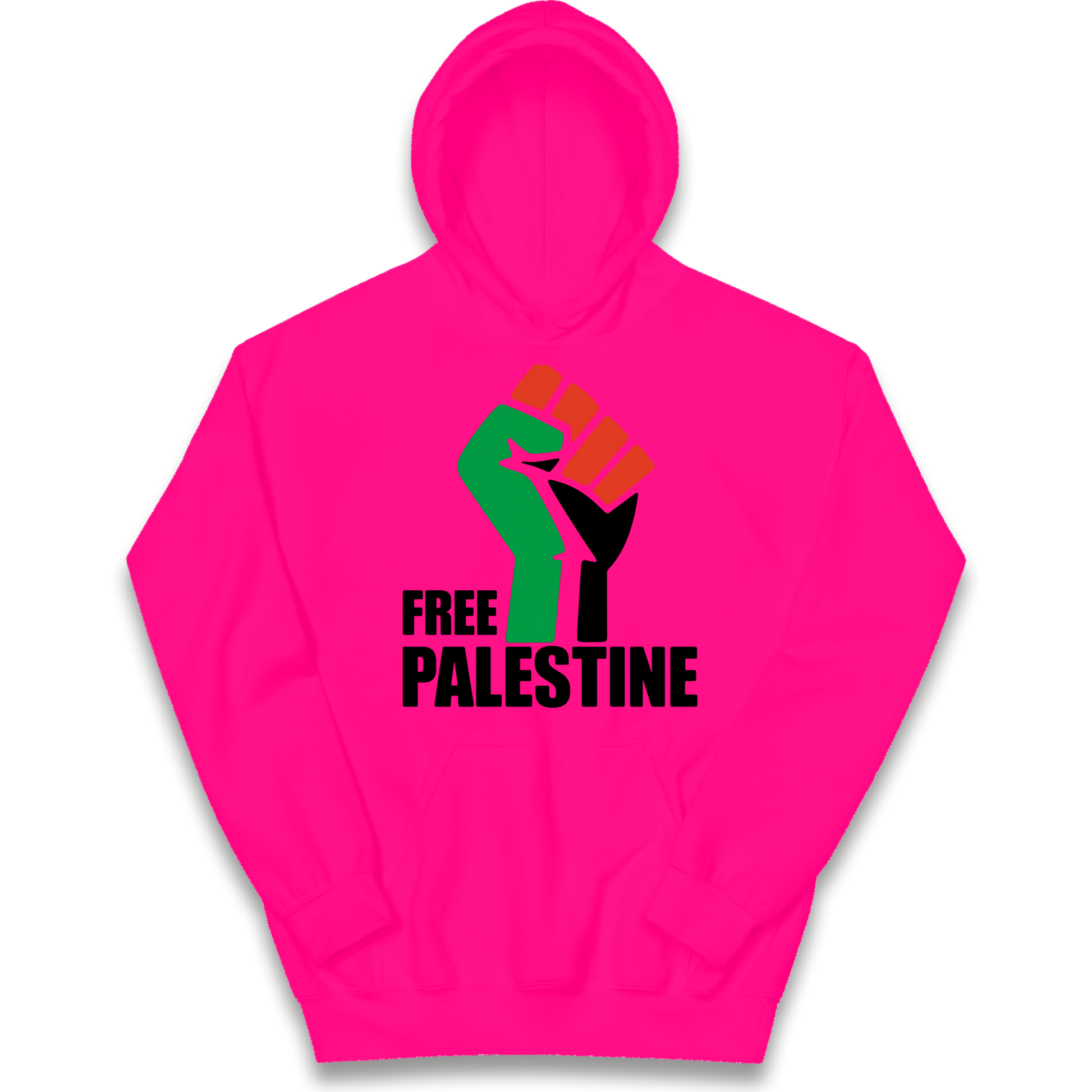 Free Palestine kids hoodie
