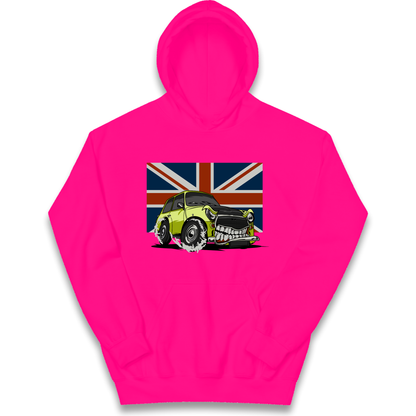 Union Jack Angry Mini kids hoodie