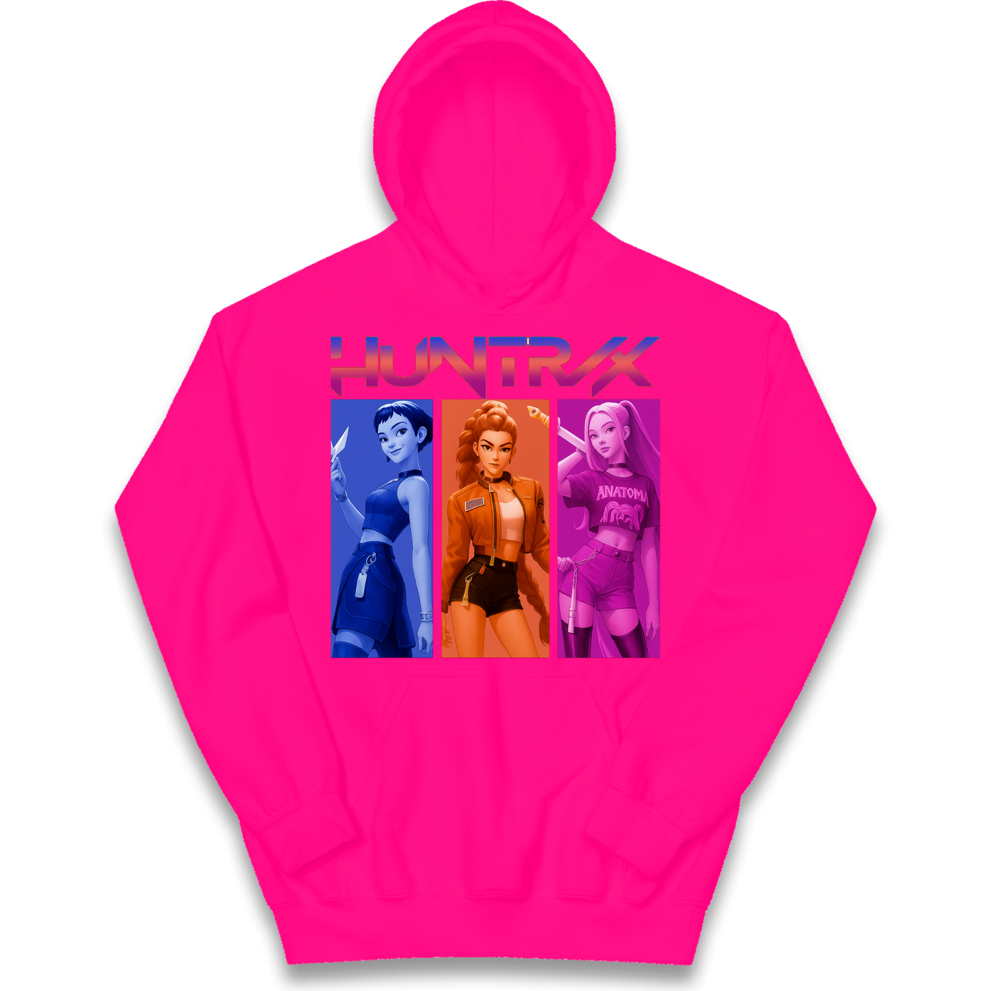 Kpop Demon Hunters Huntrix kids hoodie