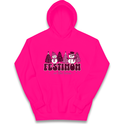 Festimom on The Loose kids hoodie