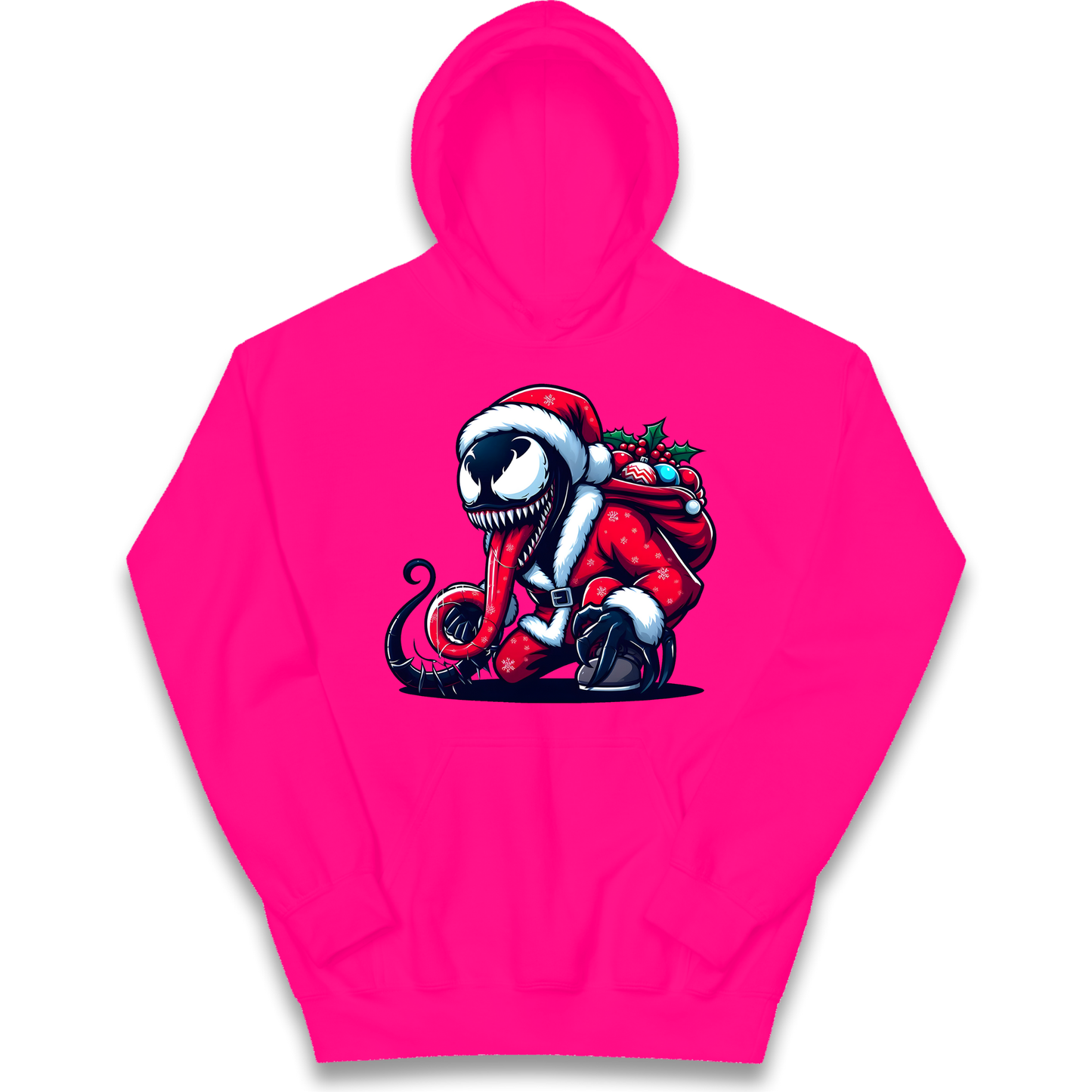 Venom Santa kids hoodie
