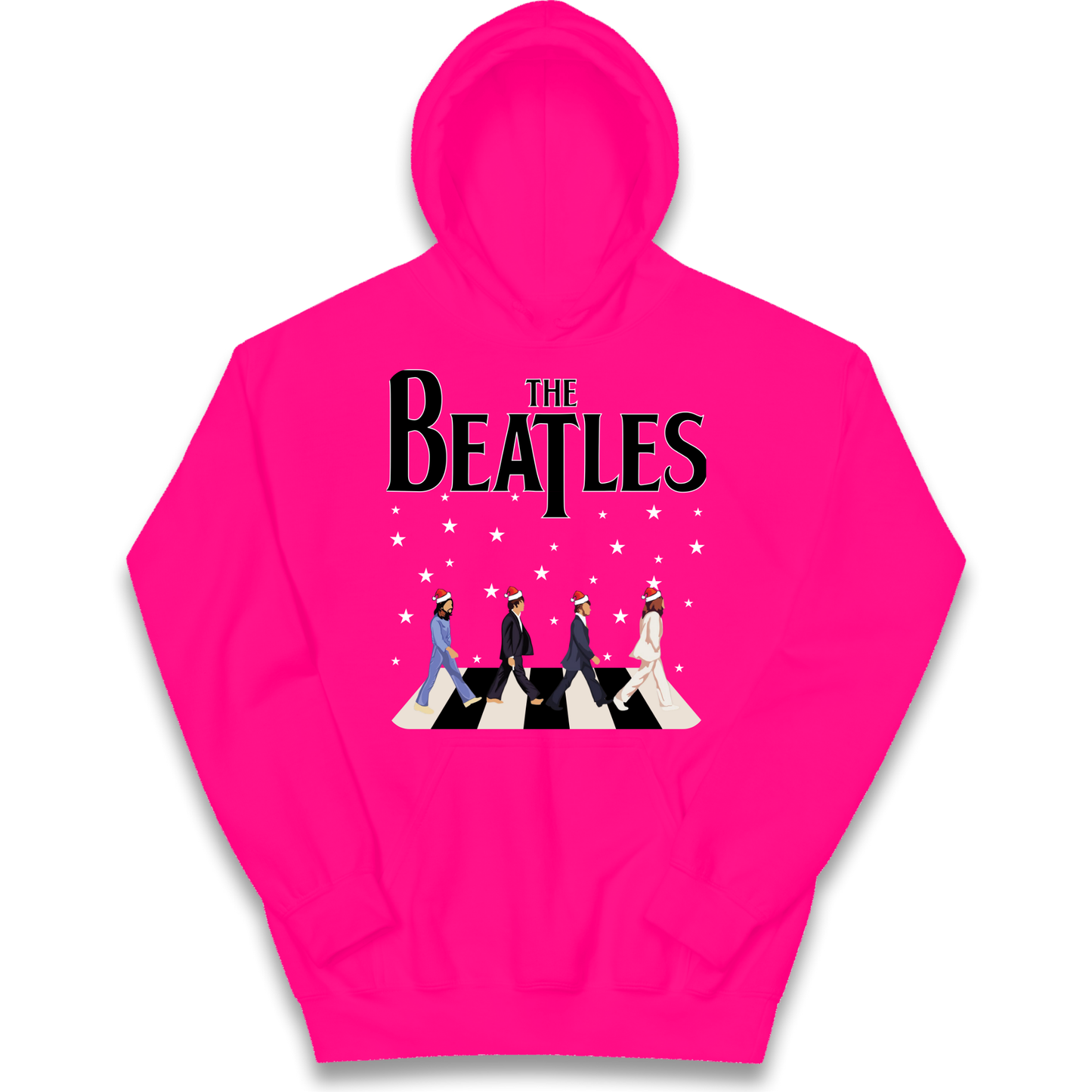 The Beatles Abbey Road Christmas kids hoodie