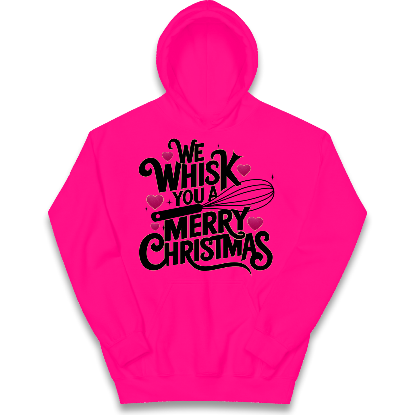 We Whisk You a Merry Christmas kids hoodie