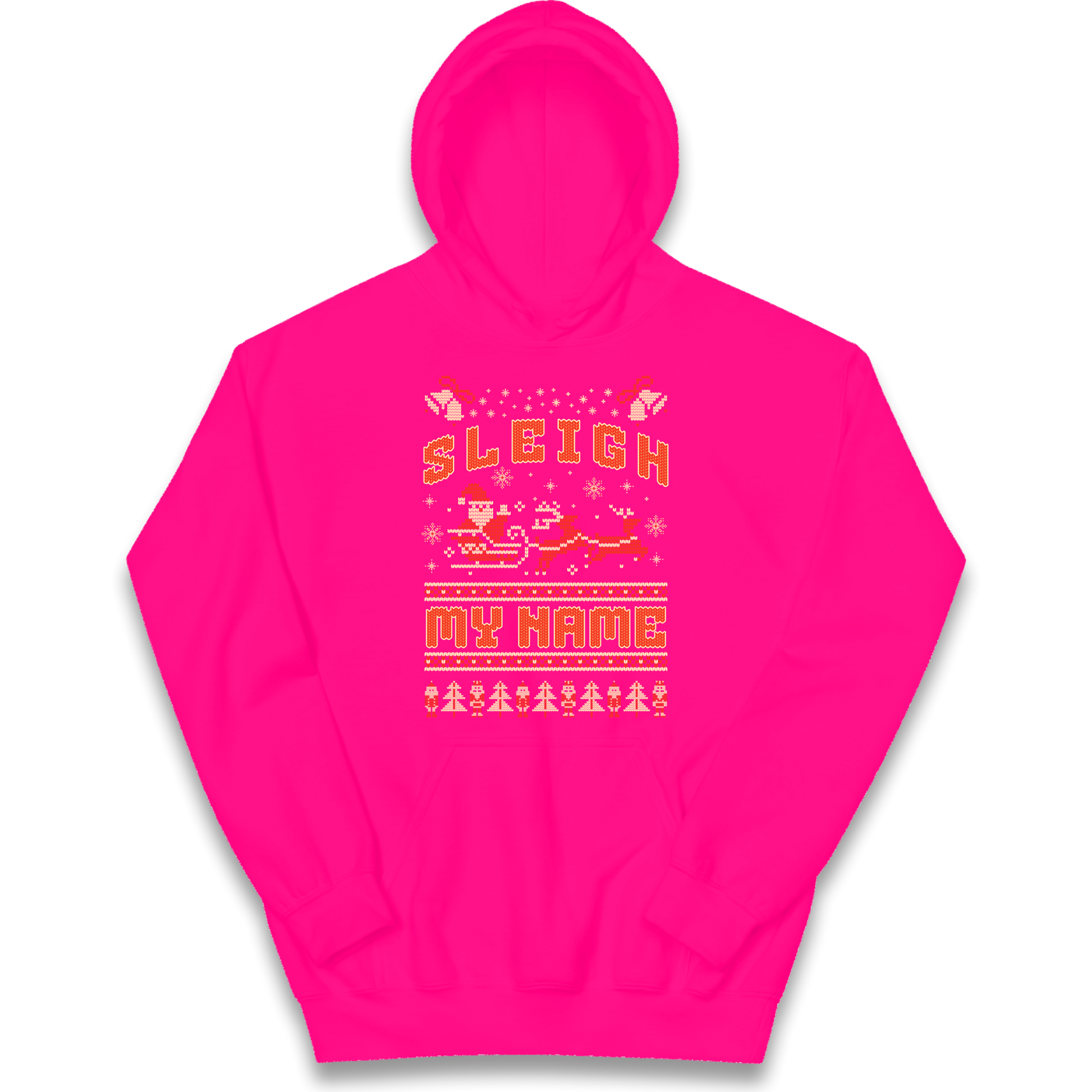Sleigh My Name Christmas kids hoodie