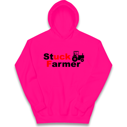 Stuck Farmer Kids Hoodie