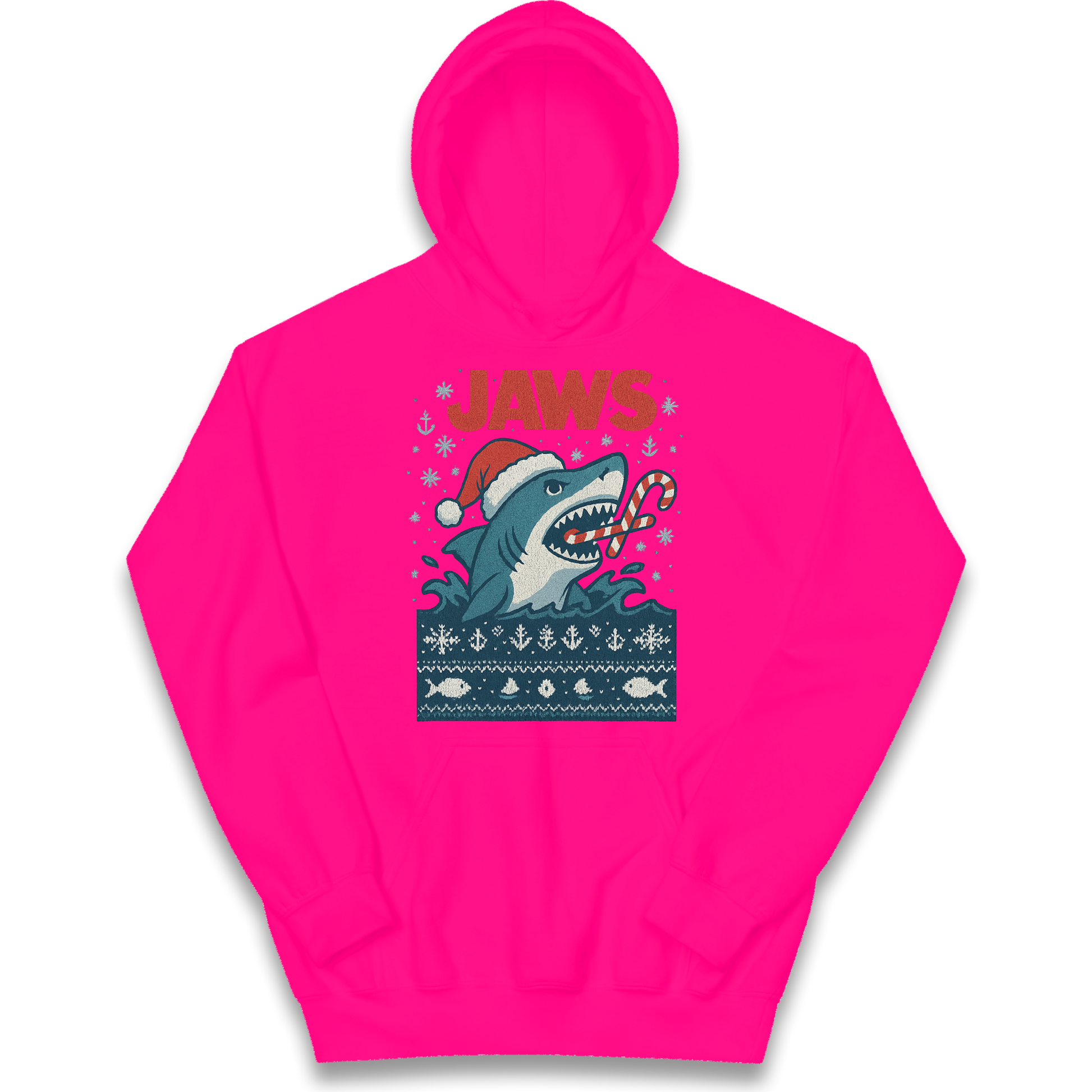Jaws Christmas kids hoodie