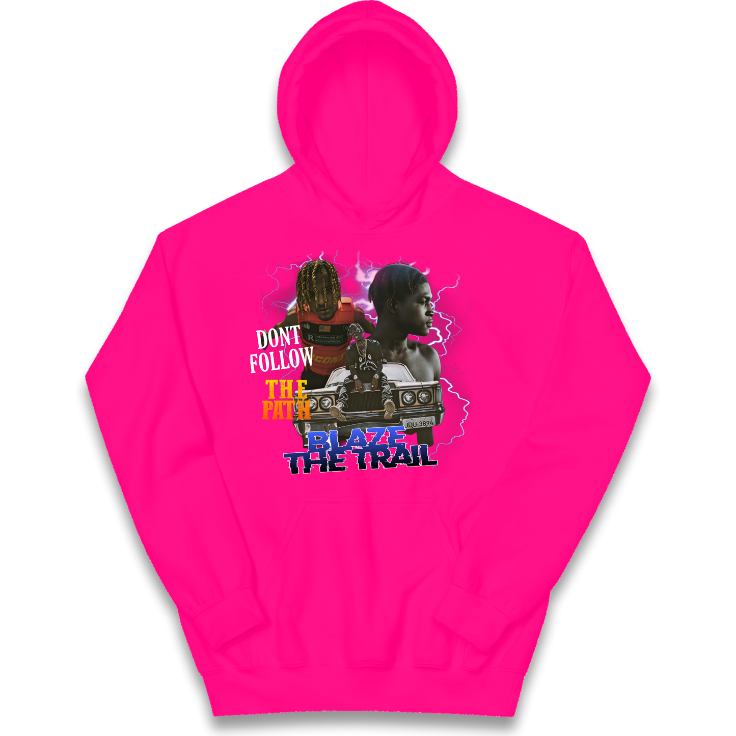 Hip Hop Blaze The Trail kids hoodie