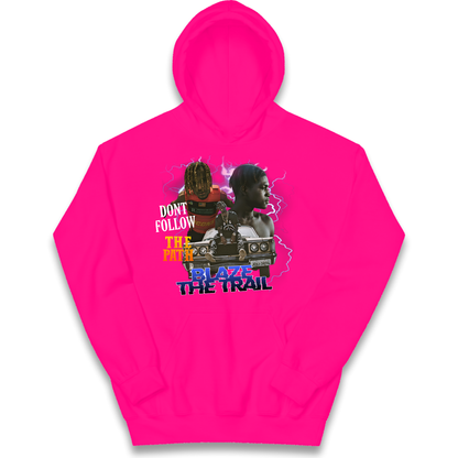 Hip Hop Blaze The Trail kids hoodie