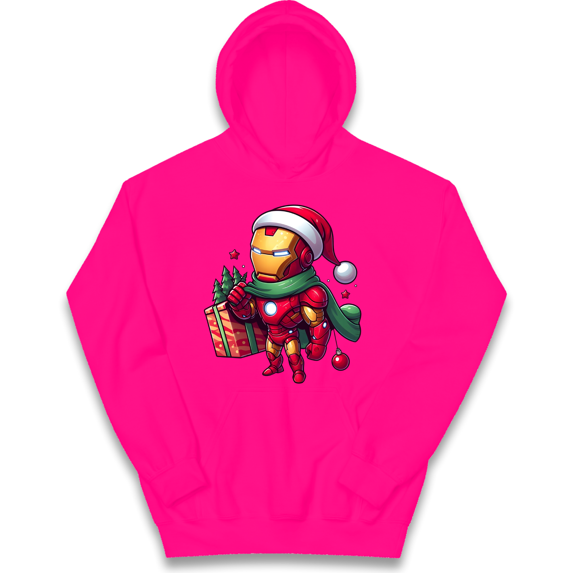 Ironman Santa kids hoodie