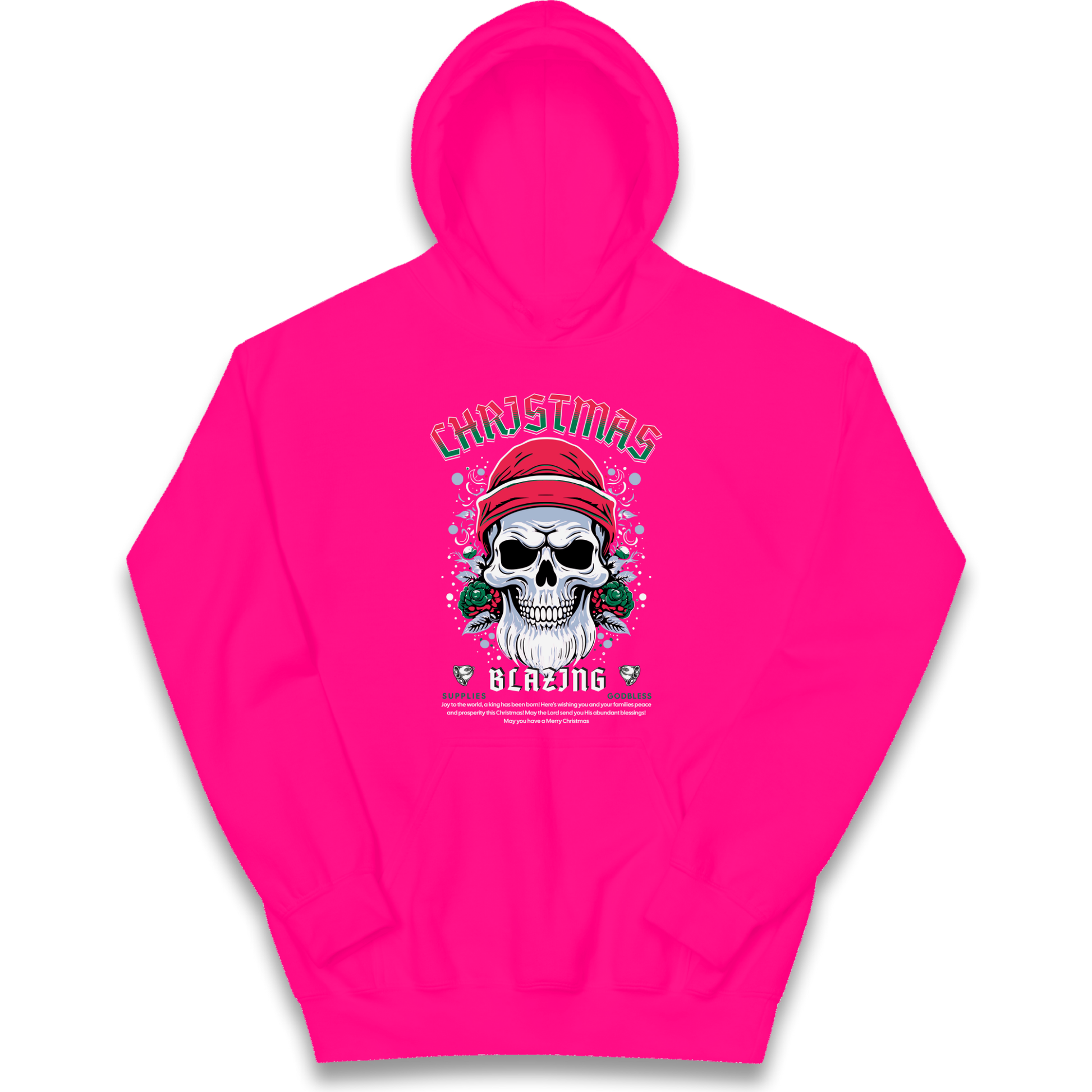 Christmas Blazing kids hoodie