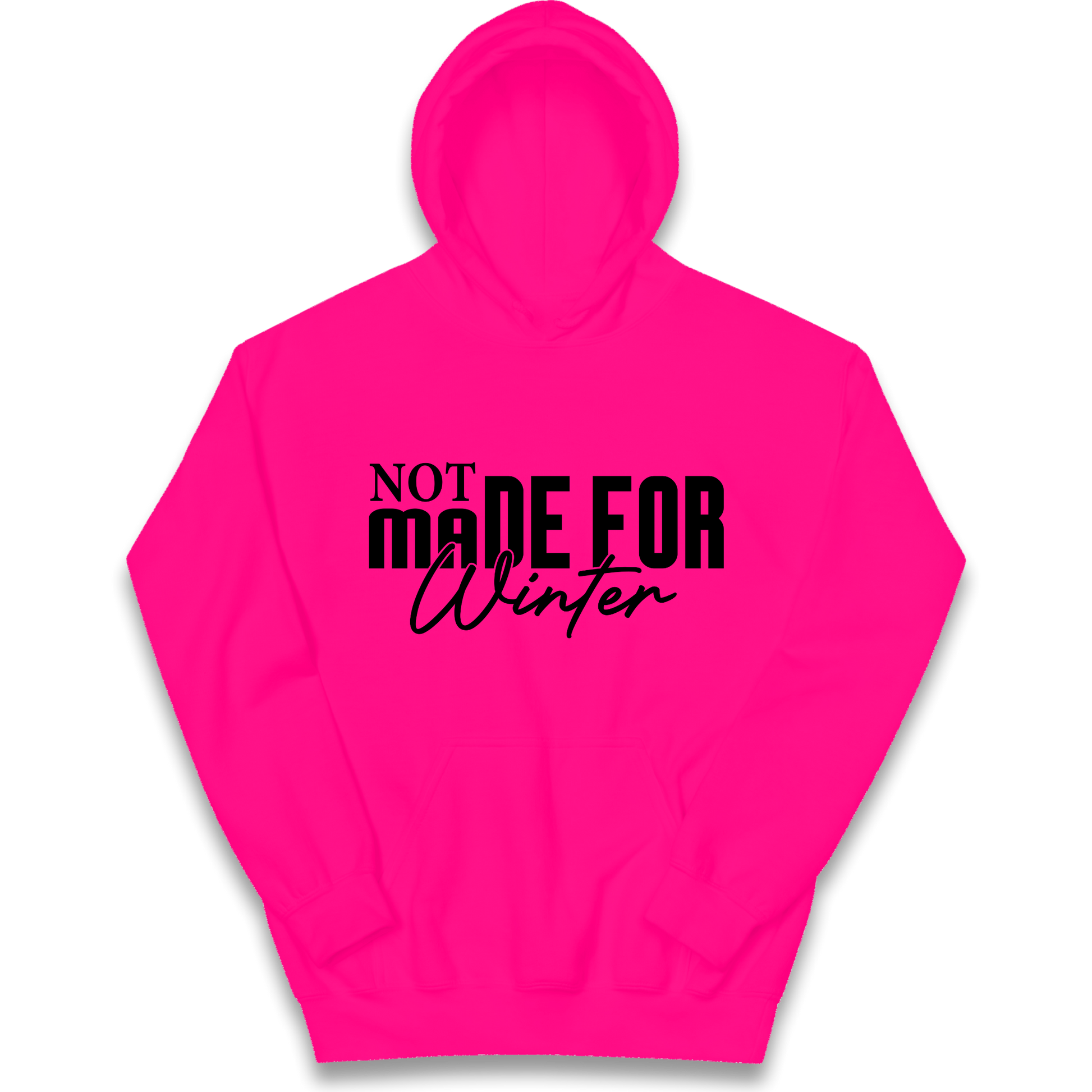 Not Made For Winter Christmas kids hoodie