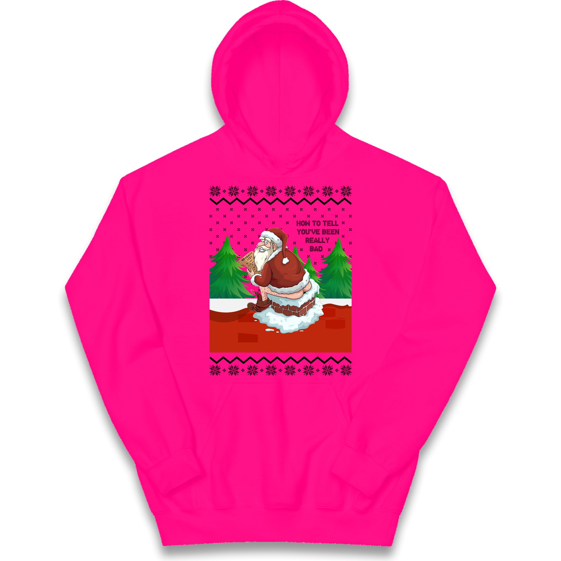 How To Tell That You've Been Really Bad kids hoodie