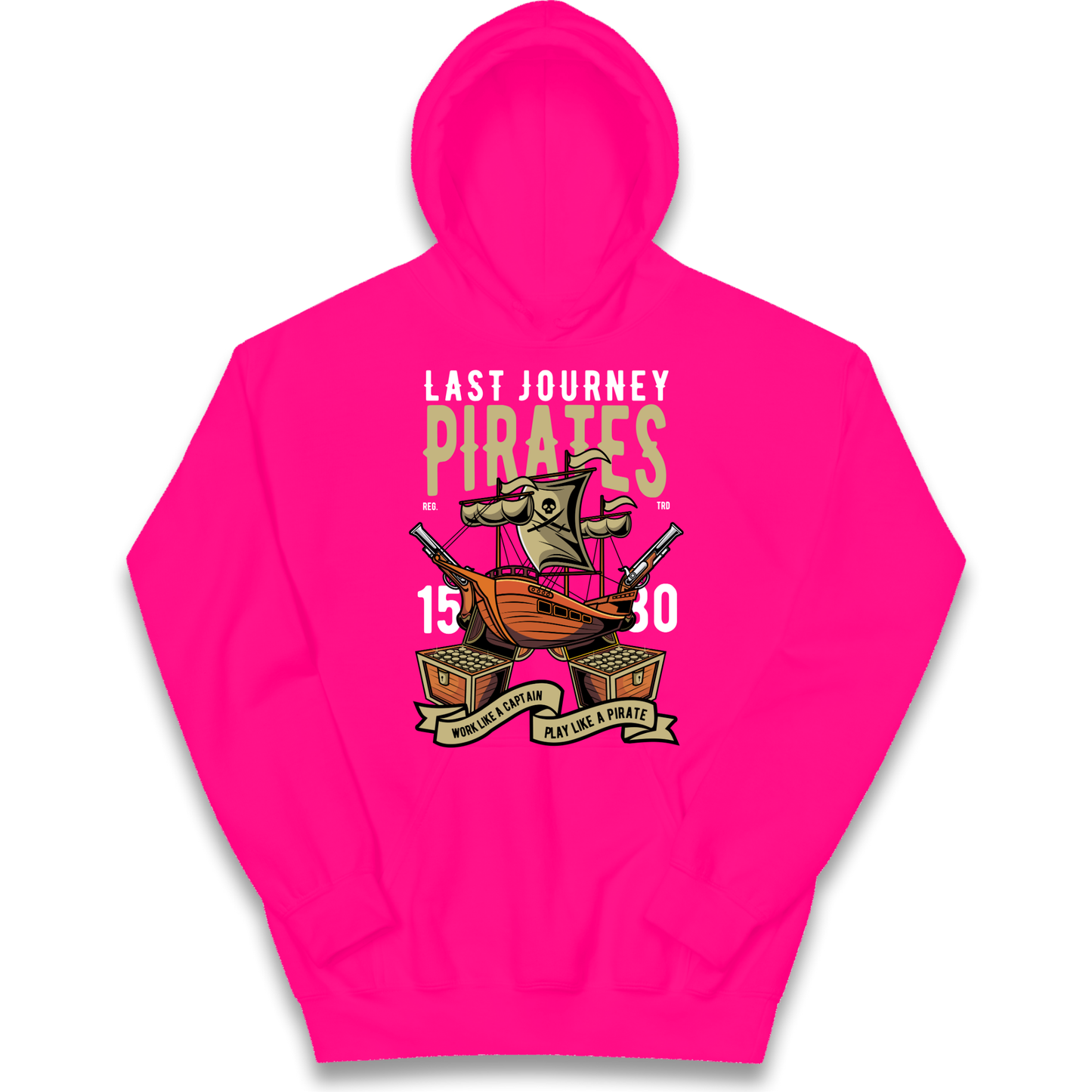 Last Journey Pirates kids hoodie