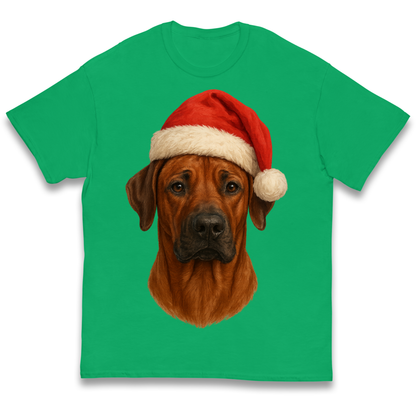 Rhodesian Ridgeback Christmas Kids T Shirt