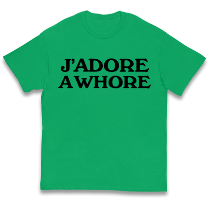 J'Adore A Whore Kids T Shirt