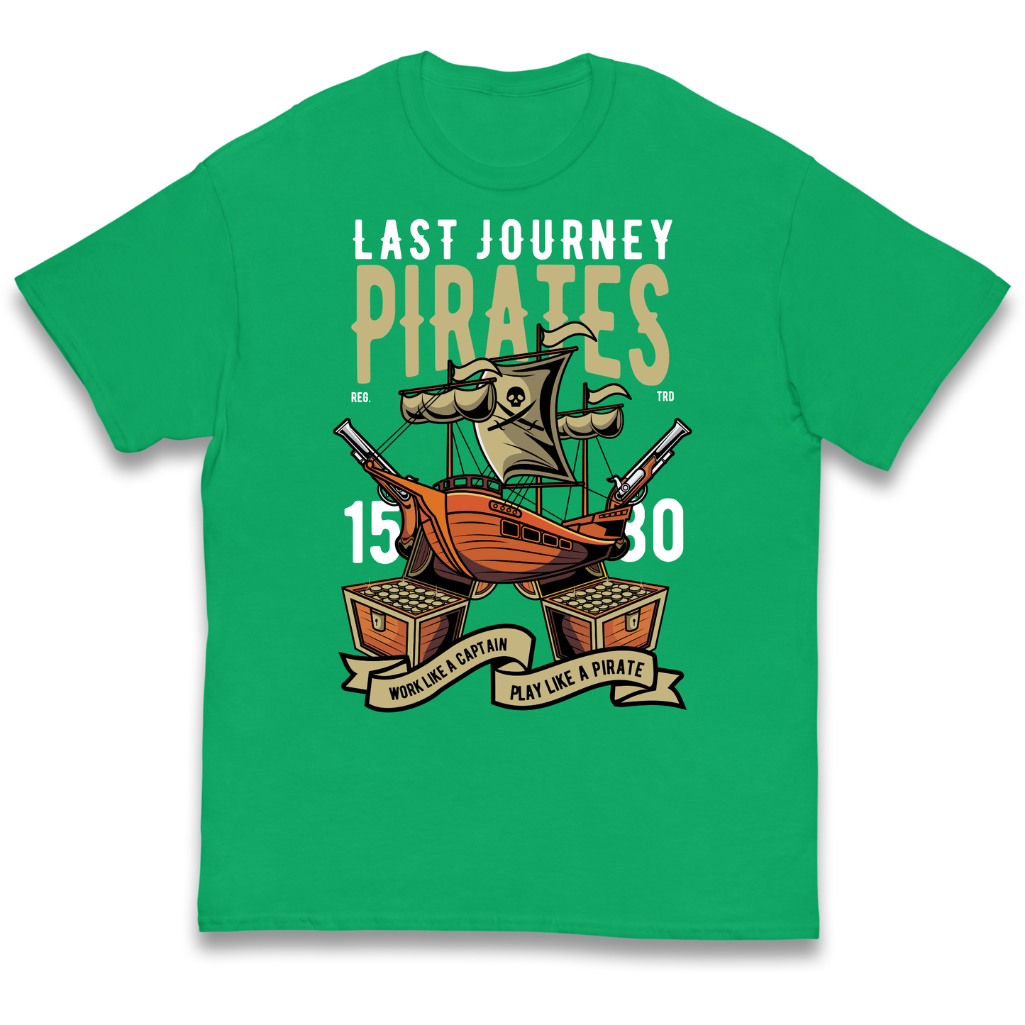 Last Journey Pirates kids t shirt