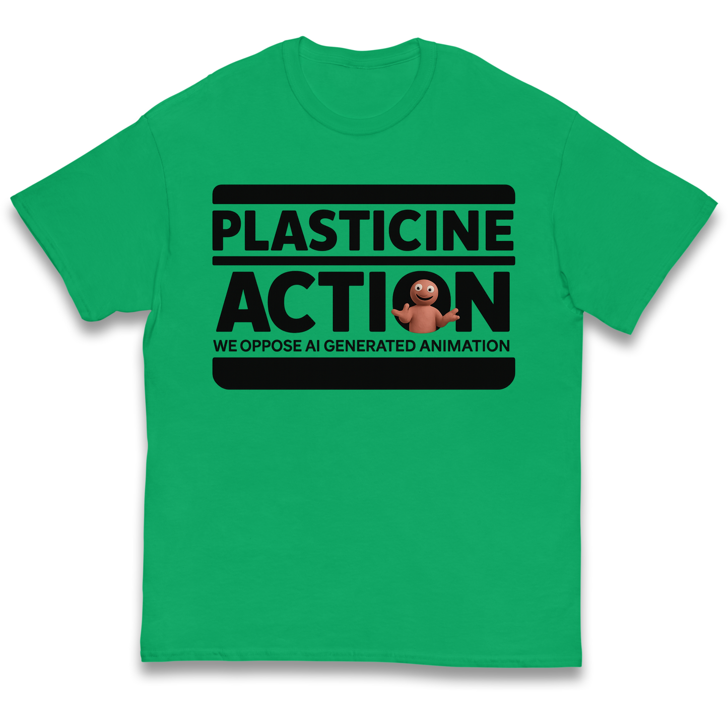 plasticine action kids t shirt