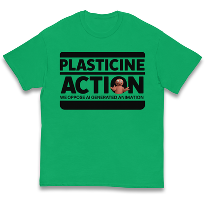 plasticine action kids t shirt
