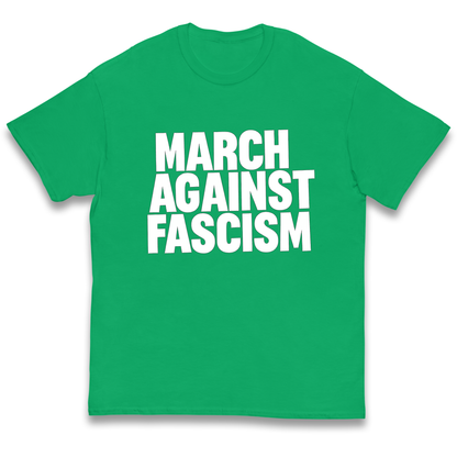 March Against Fascism kids t shirt