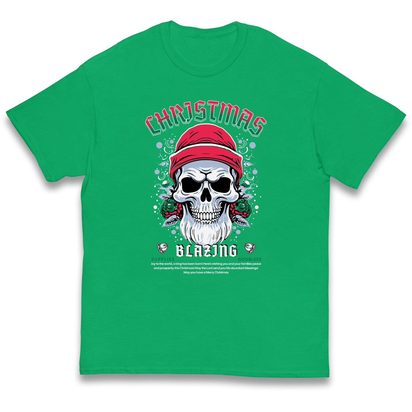 Christmas Blazing kids t shirt