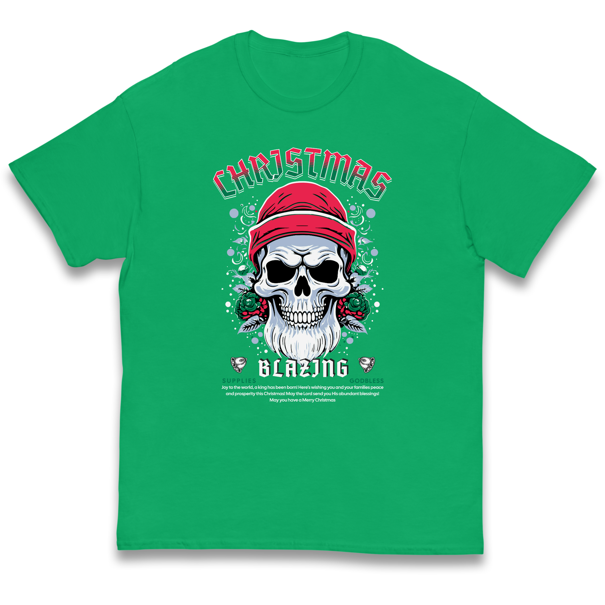 Christmas Blazing kids t shirt
