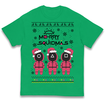 merry Squidmas Kids T Shirt