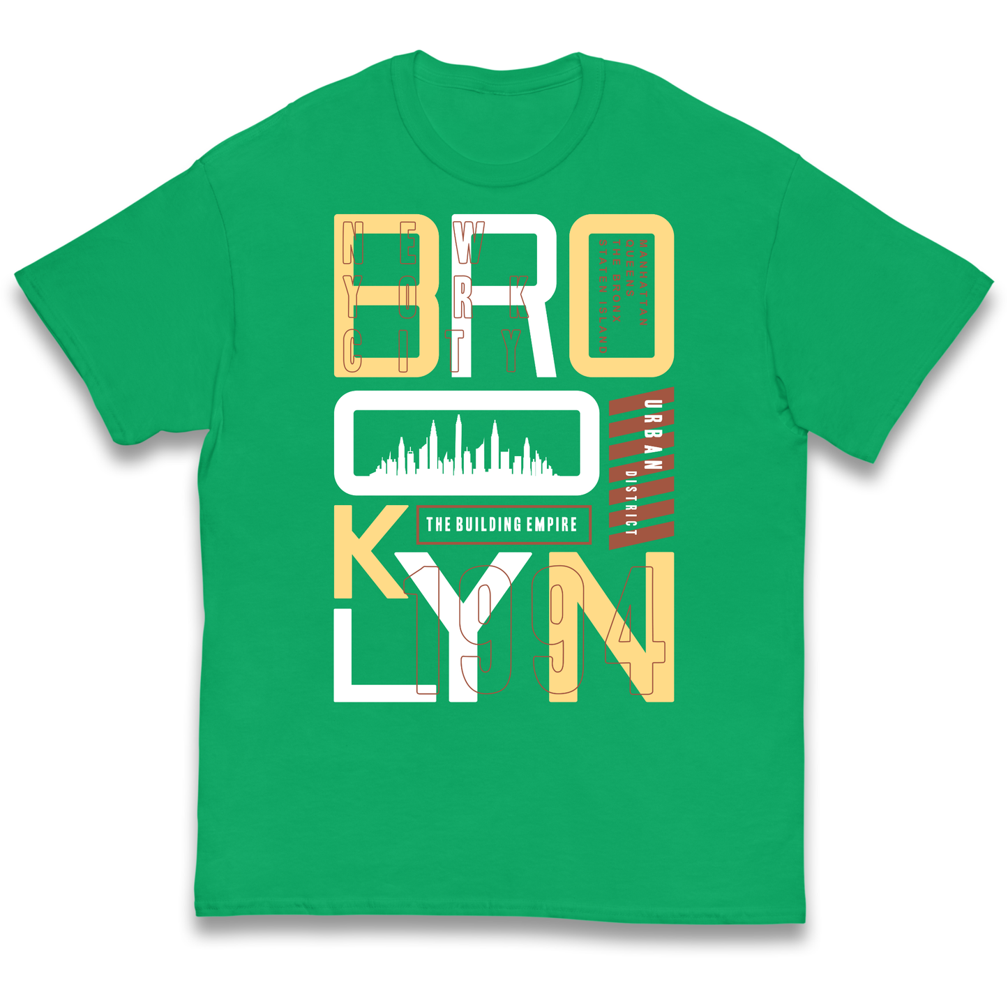 Brooklyn New York Urban District kids t shirt