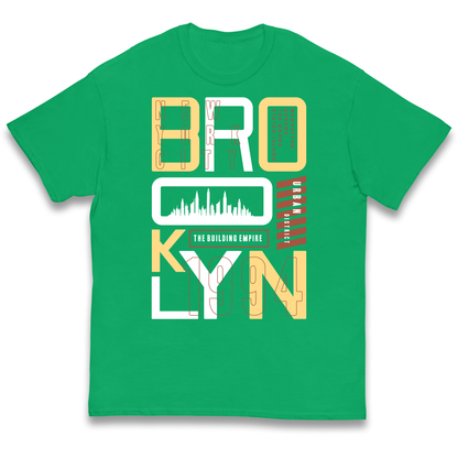 Brooklyn New York Urban District kids t shirt