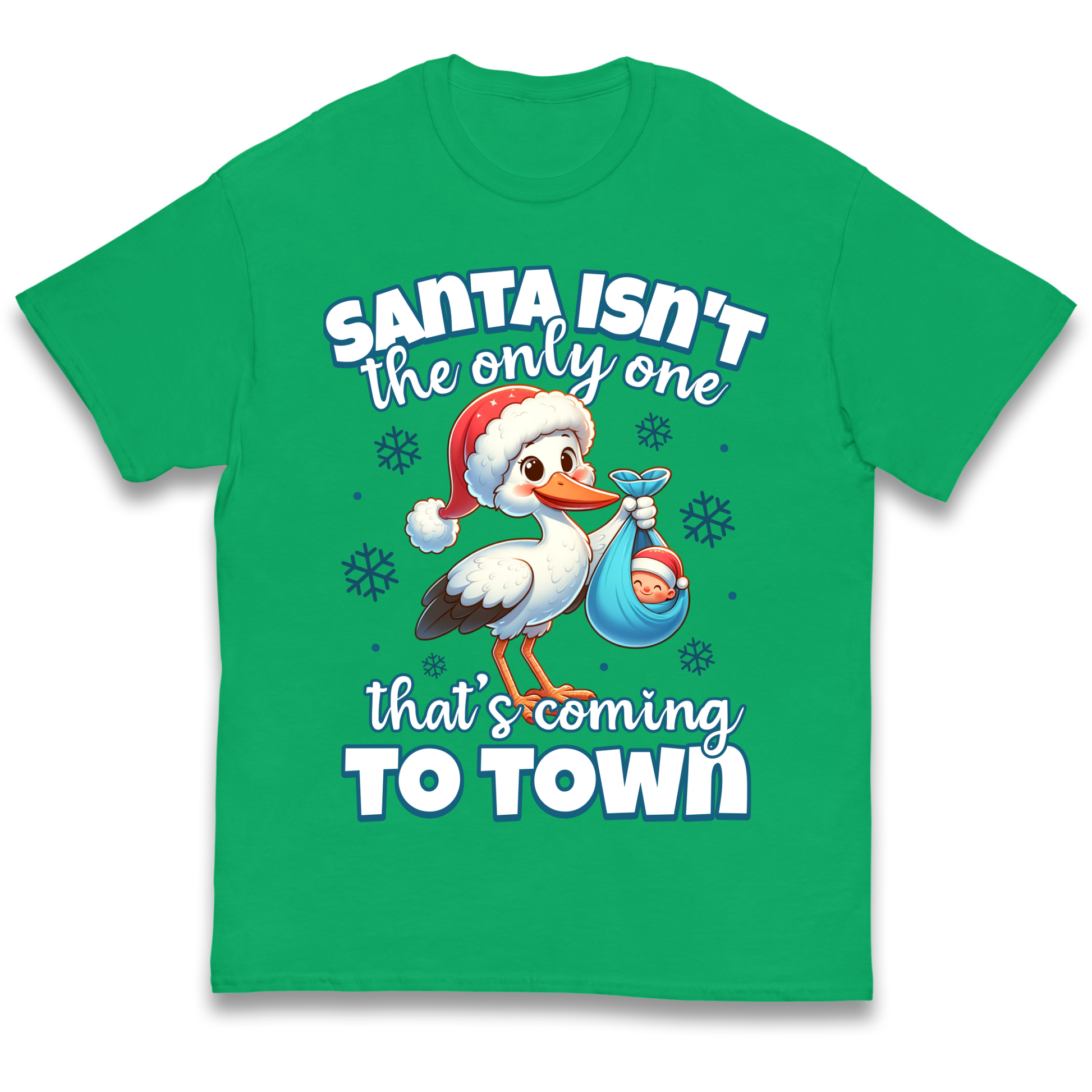 Santa isn't The Only One Thats Coming To Town Christmas kids t shirt