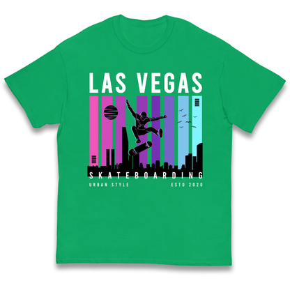 Las Vegas Skateboarding kids t shirt