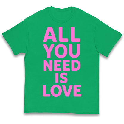 All You Need is Love kids t shirt