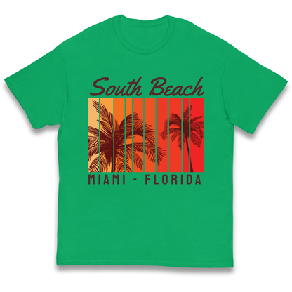 South Beach Miami Florida kids t shirt