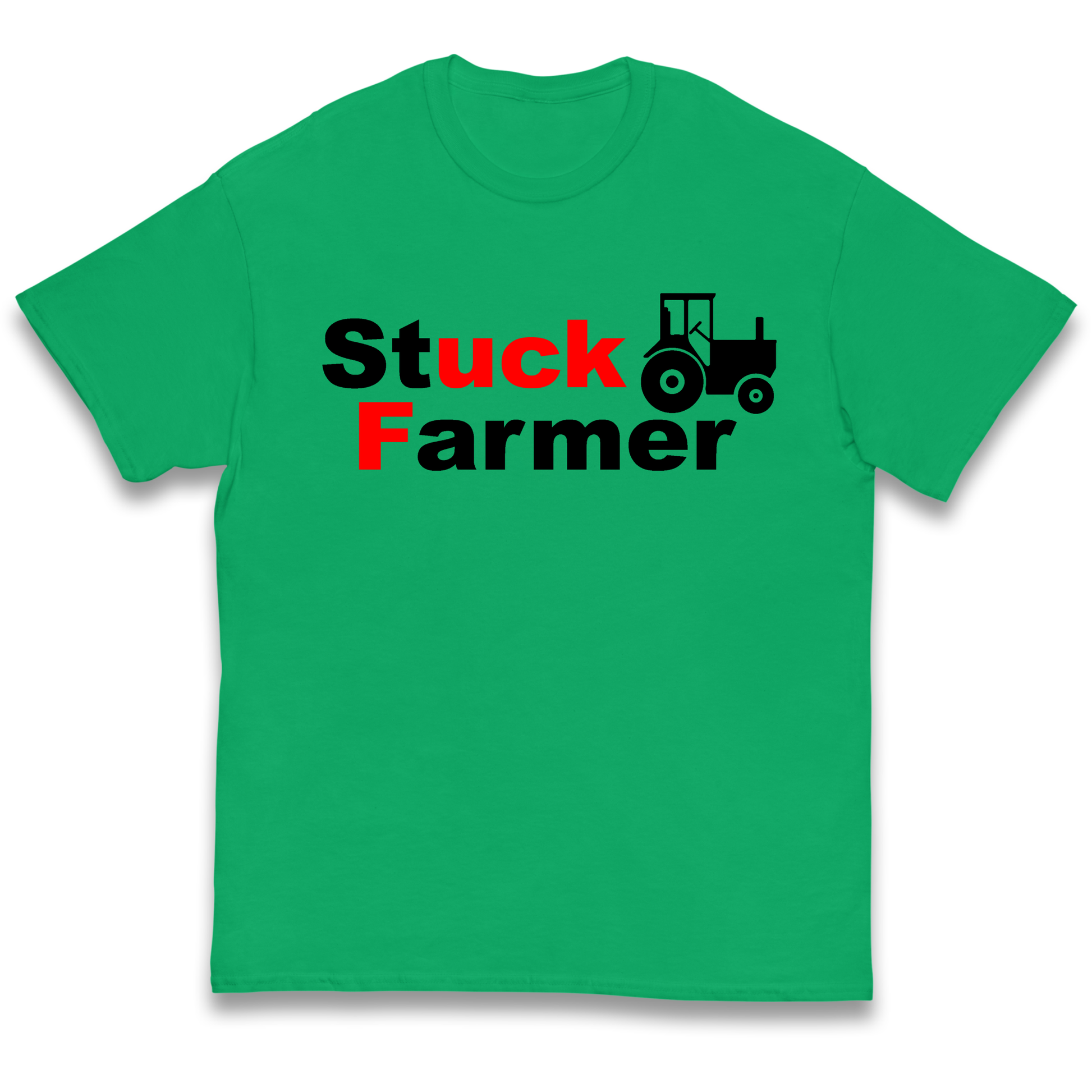 Stuck Farmer Kids T Shirt