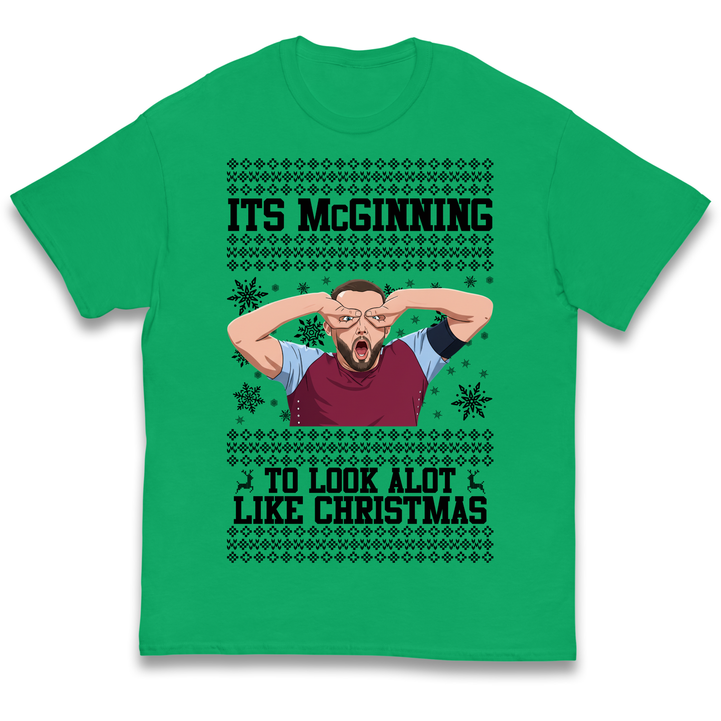 John McGinn Christmas Kids T Shirt