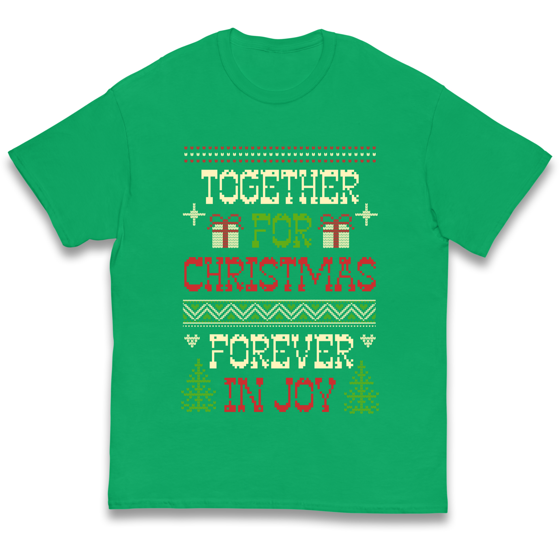 Together for Christmas Forever in Joy Christmas kids t shirt