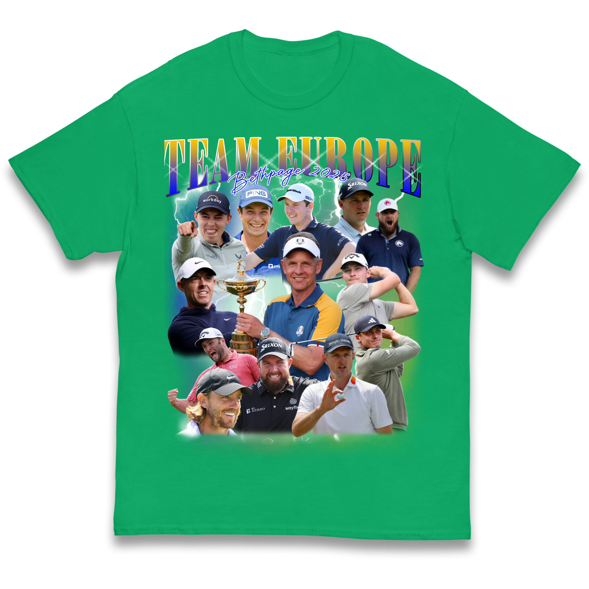 Ryder Cup 2025 Team Europe kids t shirt
