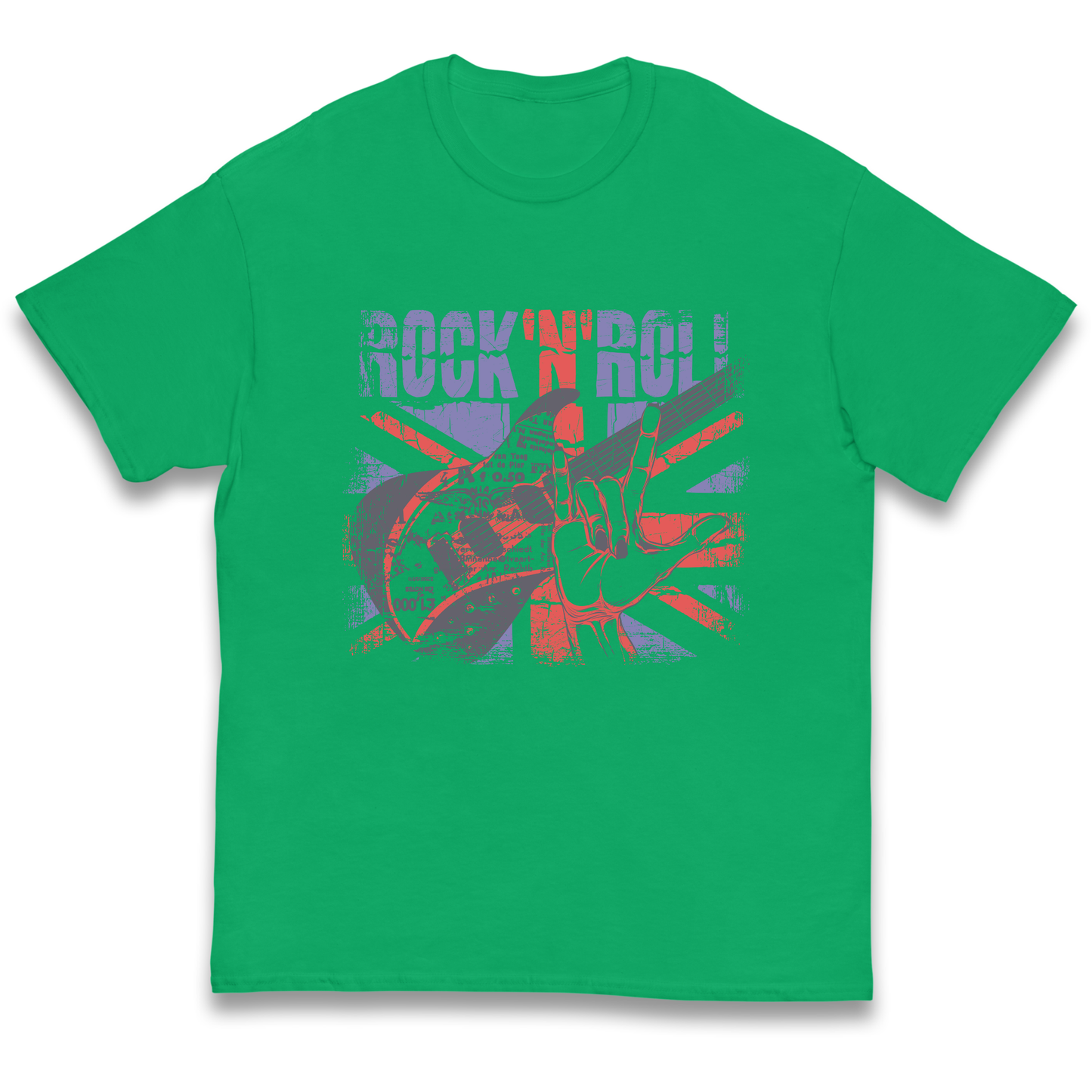 Rock N Roll Union Jack kids t shirt