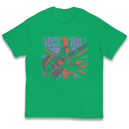 Rock N Roll Union Jack kids t shirt