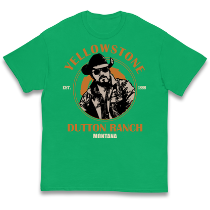 Yellowstone Dutton Ranch Montana Kids T Shirt