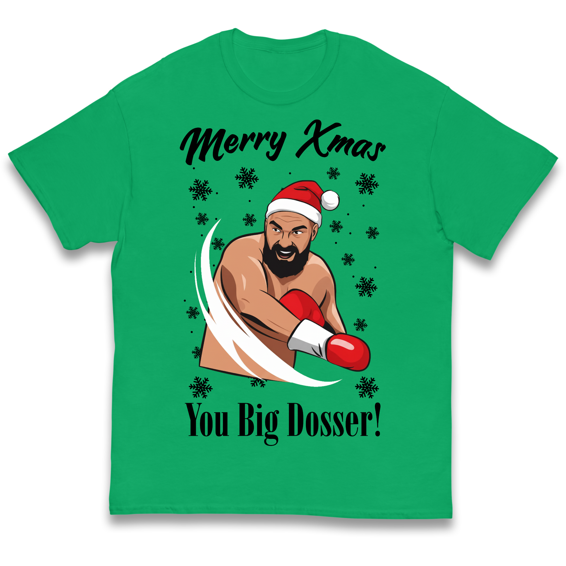Tyson Fury Christmas Kids T Shirt