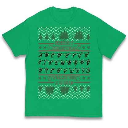 stranger things christmas jumper Kids T Shirt