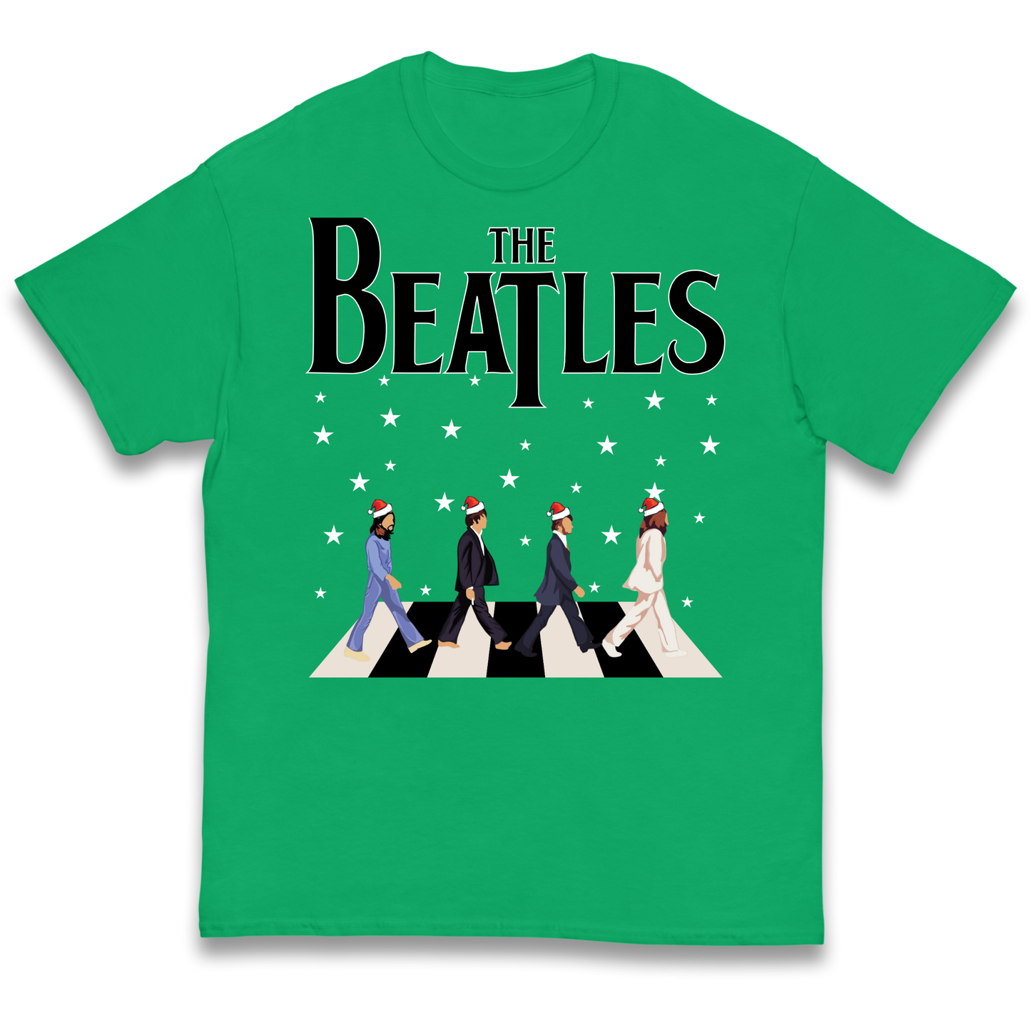 The Beatles Abbey Road Christmas kids t shirt