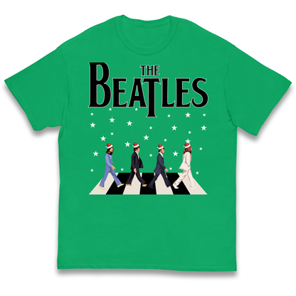 The Beatles Abbey Road Christmas kids t shirt